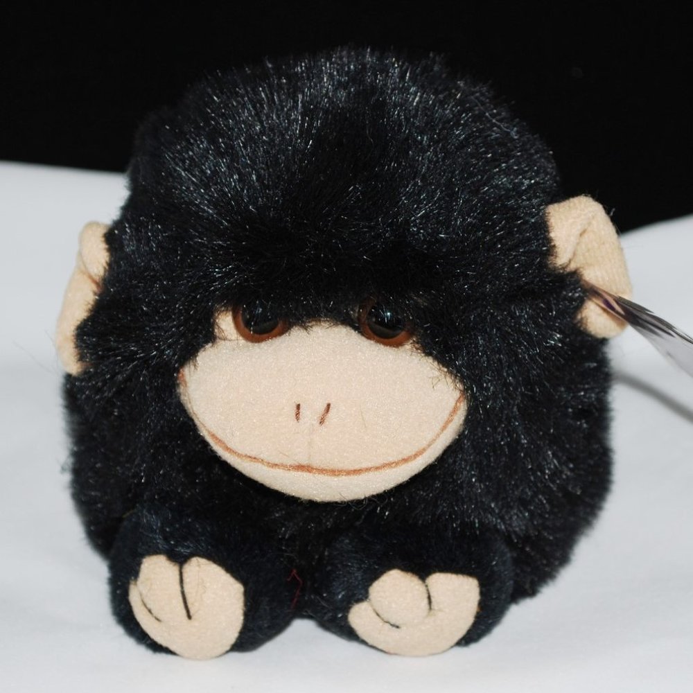 Milo the Monkey Puffkins Bean Bag Plush Swibco Style 6623